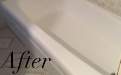 After - Picture of Tub Refinished 